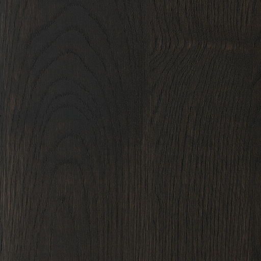 Nahaufnahme einer dunklen Holzmaserung aus Raucheiche mit natürlicher Struktur und feiner Oberfläche als Muster für Möbel