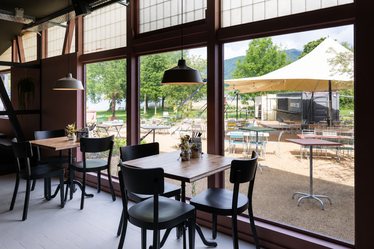 Neues Gastro-Highlight am Bielersee: Oase 72